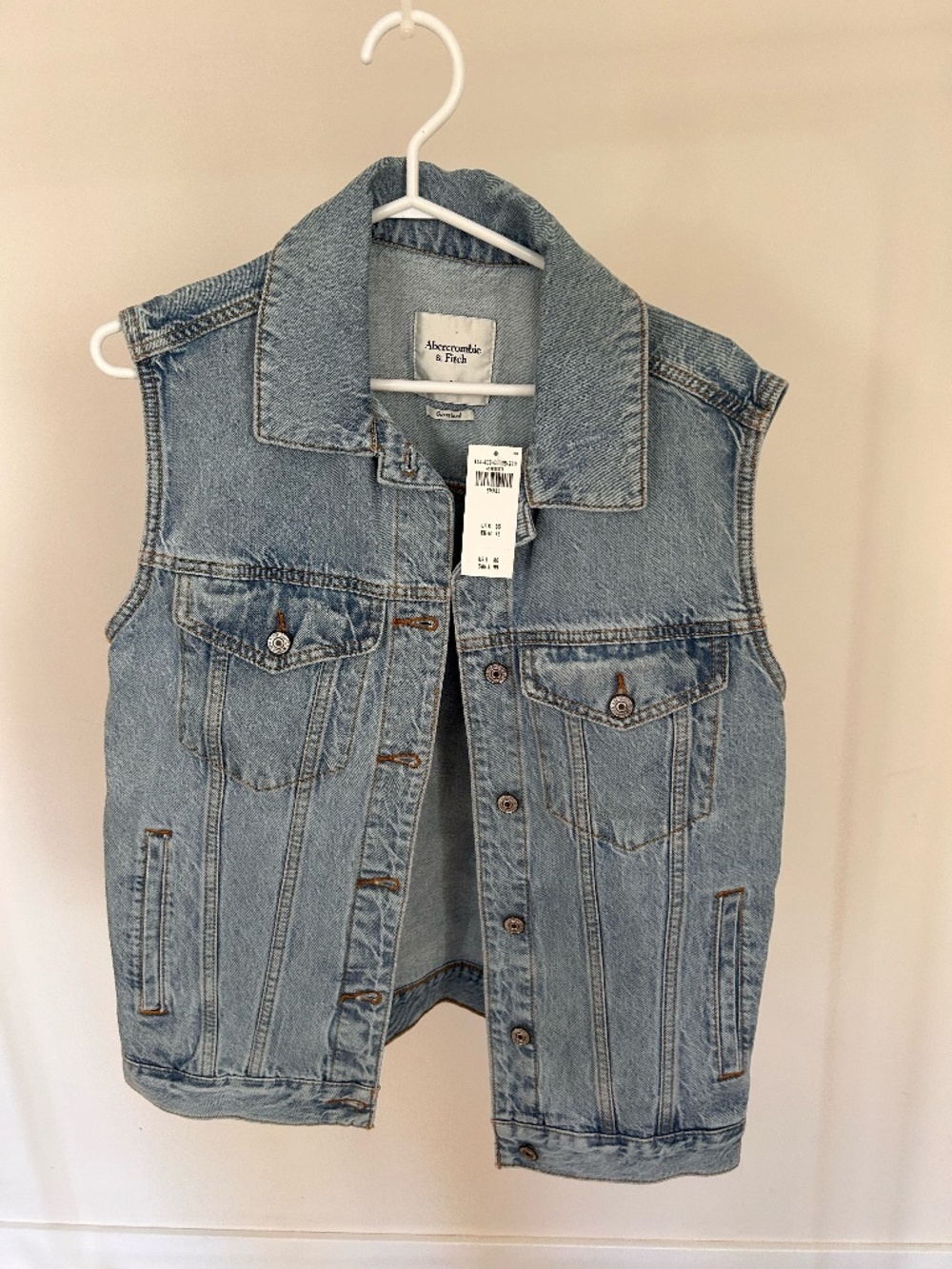 Abercrombie & Fitch denim vest